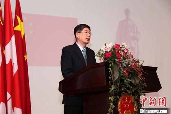 資料圖：中國駐加大使叢培武。<a target='_blank' href='/'>中新社</a>記者 余瑞冬 攝