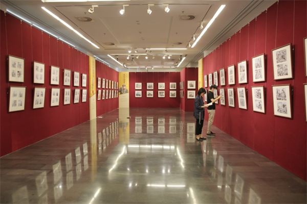 展覽現(xiàn)場(chǎng)。出版社供圖