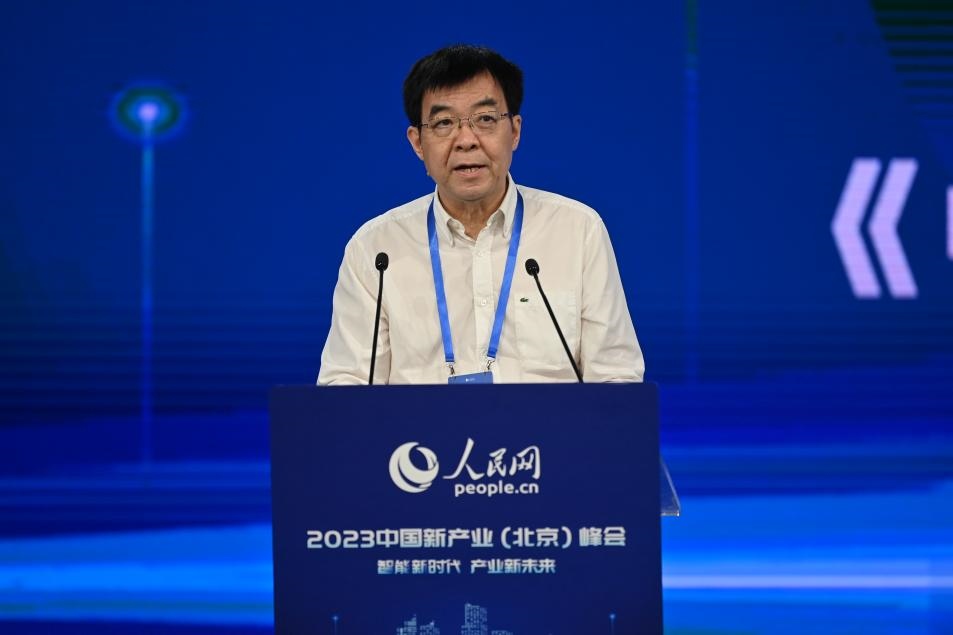 社會科學(xué)文獻(xiàn)出版社社長王利民。人民網(wǎng)記者 于凱攝