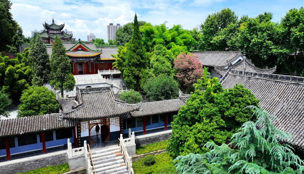 近日拍攝的陜西省漢中市博物館。新華社記者 劉瀟 攝