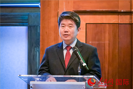 李立言致辭。人民網(wǎng) 郭錦標(biāo)攝