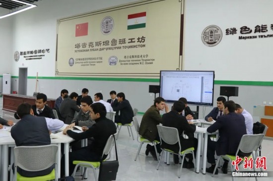 2023年4月，位于杜尚別的塔吉克斯坦魯班工坊課堂。張碩 攝