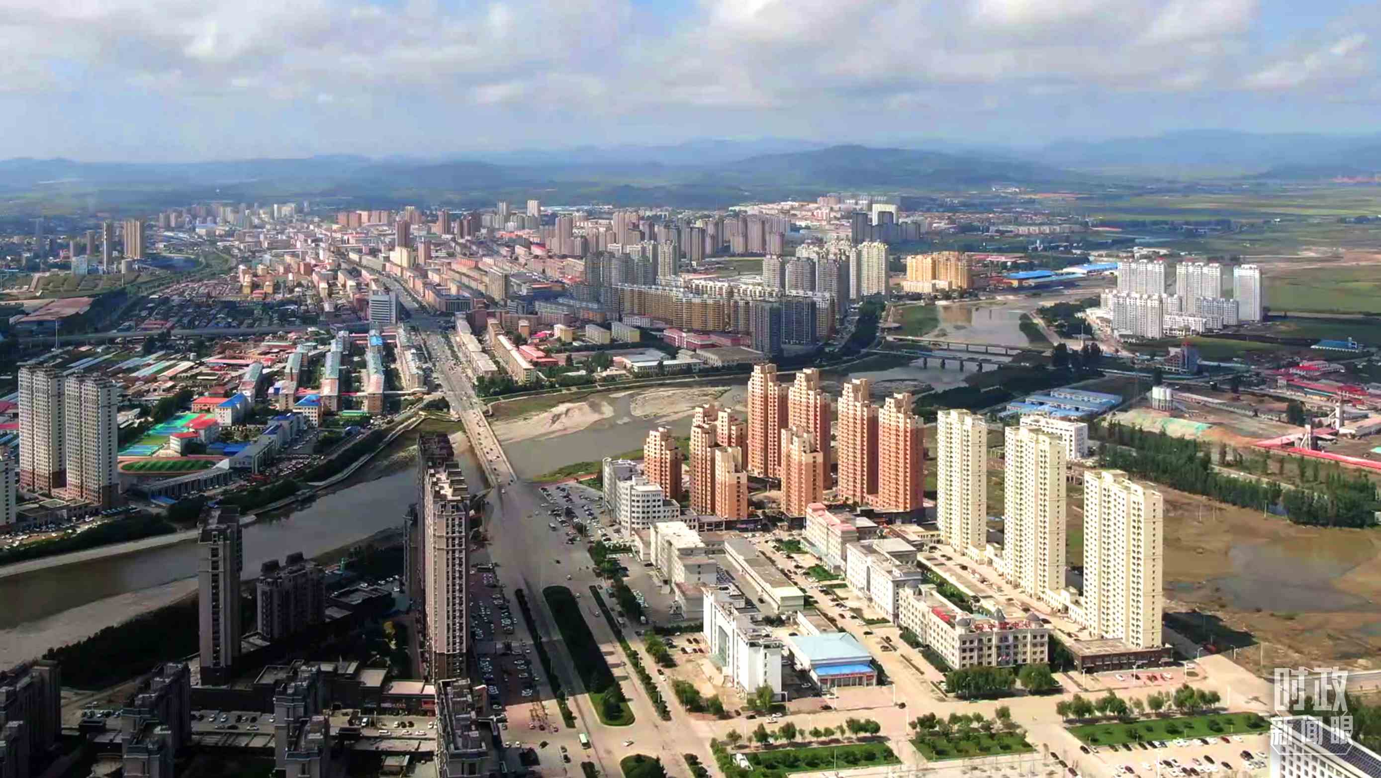 △尚志市境內(nèi)水網(wǎng)發(fā)達，螞蟻河、大泥河等穿境而過。（總臺央視記者張耿生拍攝）