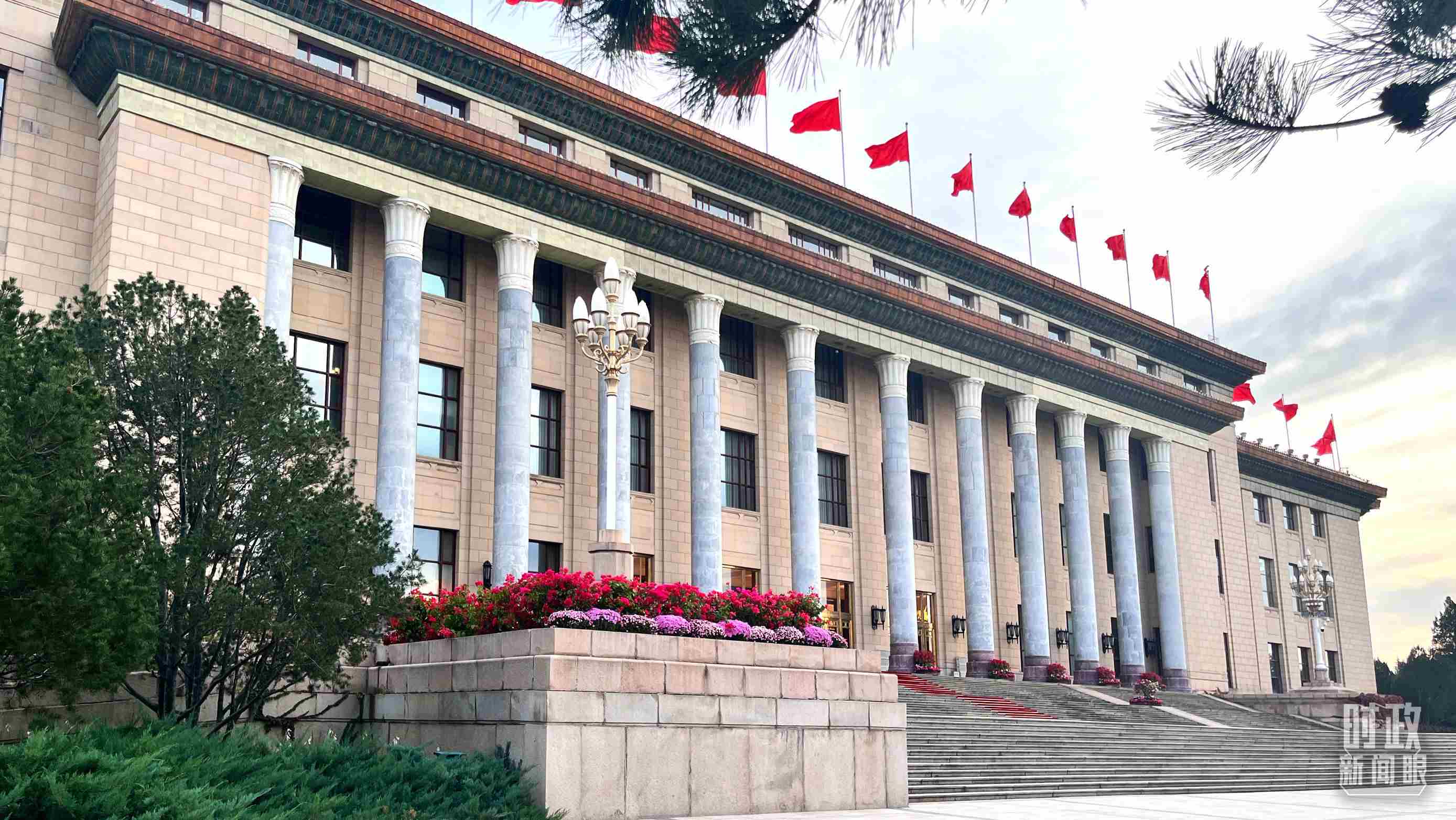 △10月18日，5場會談會見在北京人民大會堂舉行。（總臺央視記者張垚拍攝）