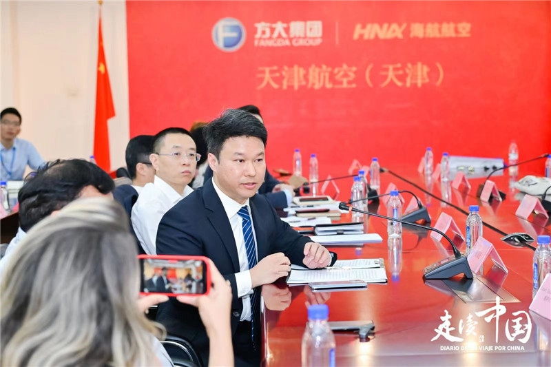巴航工業(yè)大中華區(qū)商用飛機客戶支援經理楊海波。主辦方供圖