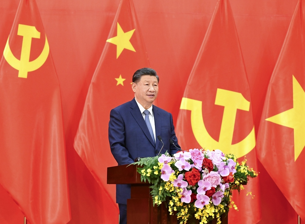 習(xí)近平總書記發(fā)表題為《賡續(xù)傳統(tǒng)友誼，開創(chuàng)中越命運(yùn)共同體建設(shè)新征程》的重要講話。
