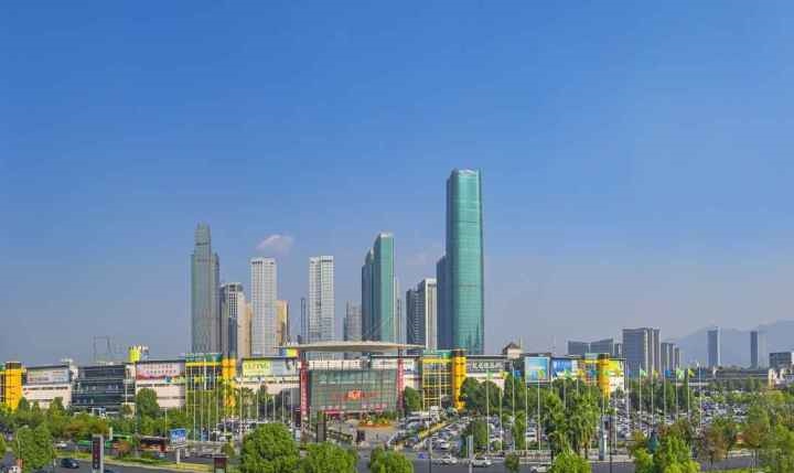 義烏城市風(fēng)貌。義烏市委宣傳部供圖