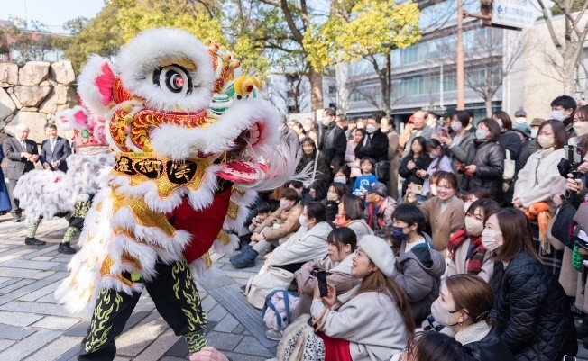 活動現(xiàn)場。中國駐大阪旅游辦事處供圖