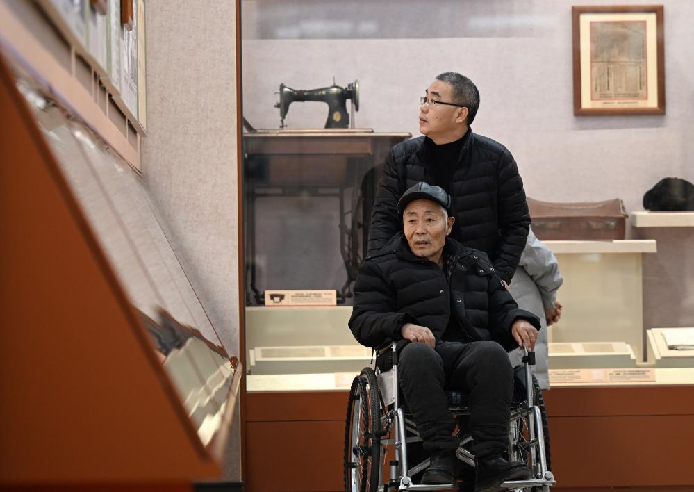 2024年1月29日，市民在平津戰(zhàn)役紀(jì)念館參觀。