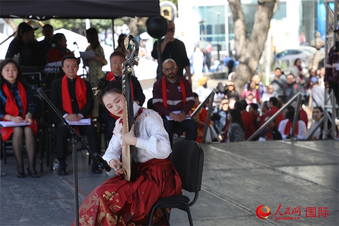 活動現(xiàn)場。人民網(wǎng) Ernesto Domínguez攝