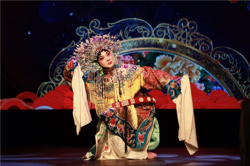2024年“四海同春”慰?jī)S訪演團(tuán)亞太團(tuán)新西蘭惠靈頓演出現(xiàn)場(chǎng)。圖片由陸欣讌、孟韜、葉勇提供