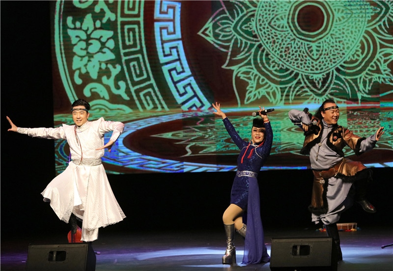 2024年“四海同春”慰?jī)S訪演團(tuán)亞太團(tuán)新西蘭惠靈頓演出現(xiàn)場(chǎng)。圖片由陸欣讌、孟韜、葉勇提供