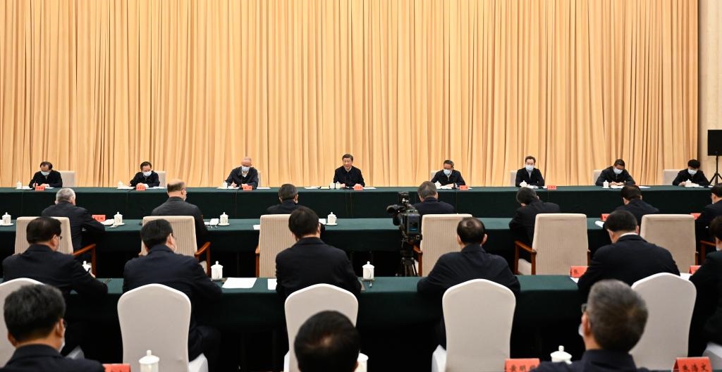 2023年5月11日至12日，習(xí)近平總書記在河北考察，主持召開深入推進(jìn)京津冀協(xié)同發(fā)展座談會(huì)并發(fā)表重要講話。新華社記者 李學(xué)仁 攝
