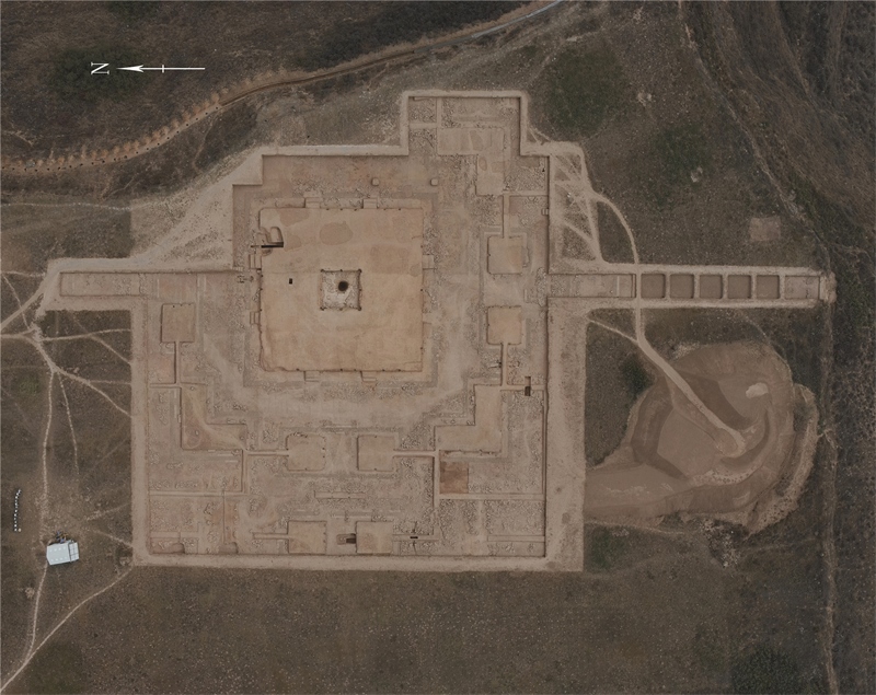 四角坪遺址平面圖。中國(guó)文物報(bào)社供圖
