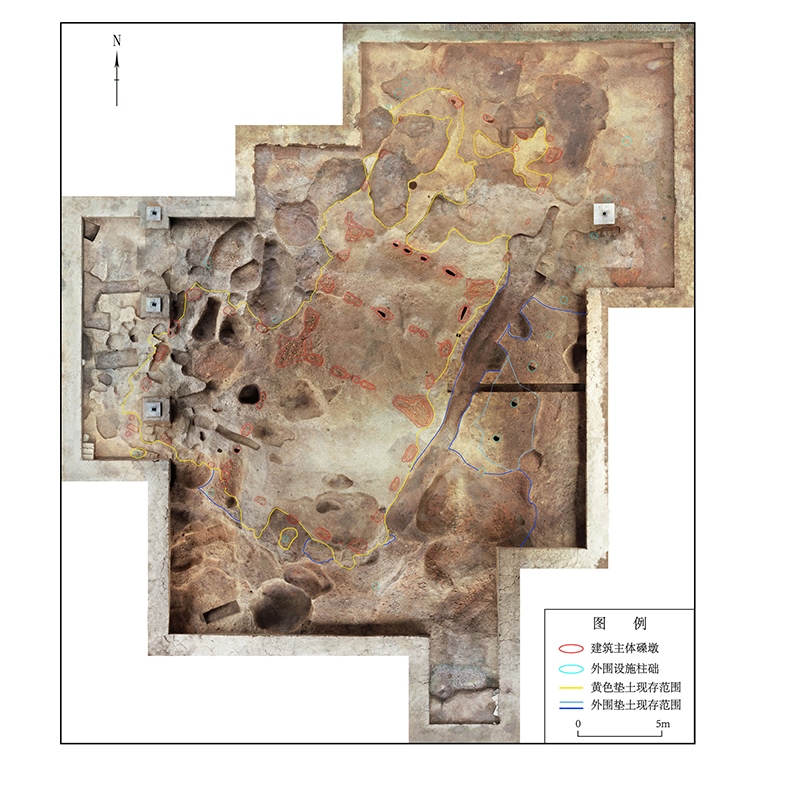 屈家?guī)X文化大型建筑F38正射影像。中國文物報社供圖