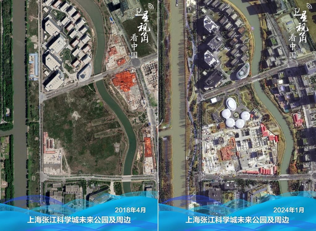 張江科學(xué)城未來(lái)公園從無(wú)到有，將打造代表人工智能發(fā)展最前沿、最高端成果的集中展示區(qū)、產(chǎn)業(yè)集聚區(qū)。