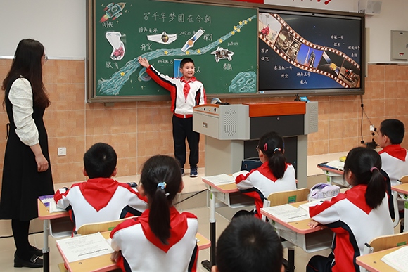 活動(dòng)現(xiàn)場(chǎng)。 北京市東城區(qū)教工委供圖