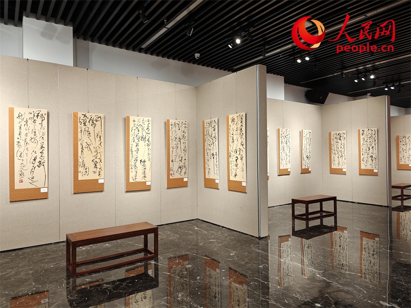 展廳現(xiàn)場。人民網(wǎng)記者 韋衍行攝