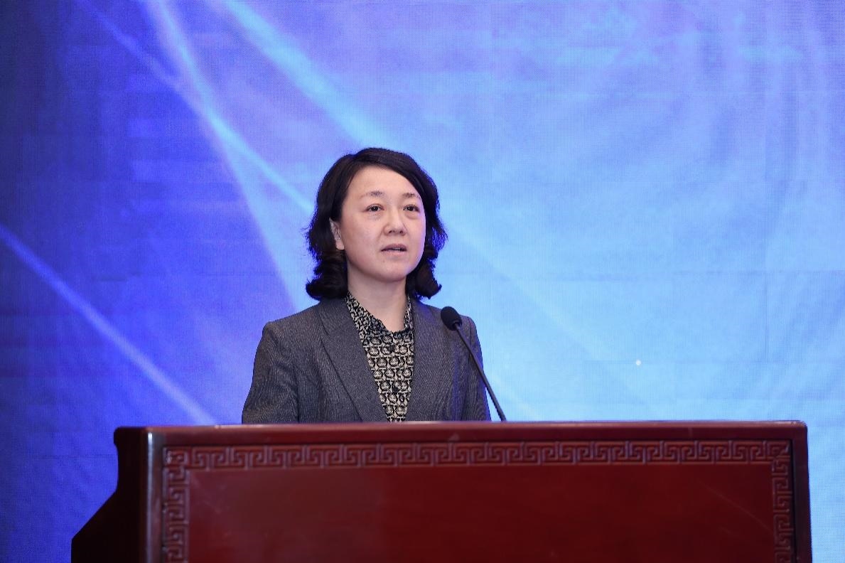 中華全國新聞工作者協(xié)會黨組成員、書記處書記吳兢致辭。主辦方供圖