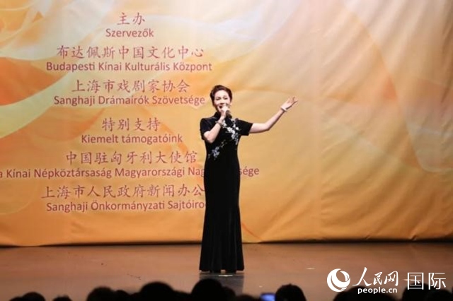 “玉蘭花開·魅力上?！弊哌M(jìn)布達(dá)佩斯。葉辰亮攝