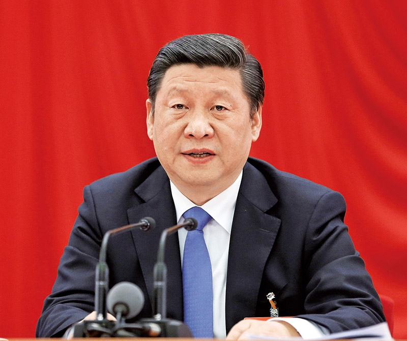 中國(guó)共產(chǎn)黨第十八屆中央委員會(huì)第三次全體會(huì)議，于2013年11月9日至12日在北京舉行。全會(huì)由中央政治局主持，中央委員會(huì)總書(shū)記習(xí)近平作重要講話。 新華社記者 蘭紅光/攝