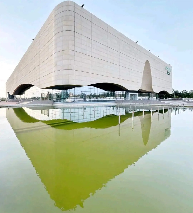 中國政府援建阿爾及爾歌劇院。大使館供圖