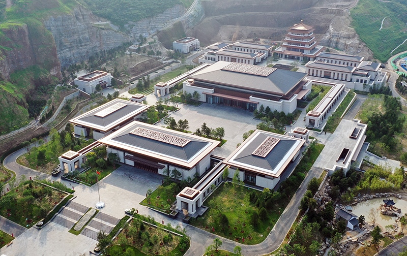 這是2022年7月30日拍攝的中國國家版本館中央總館。