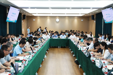 守正創(chuàng)新推動思政課建設(shè)內(nèi)涵式發(fā)展學(xué)術(shù)研討會現(xiàn)場。武漢大學(xué)供圖