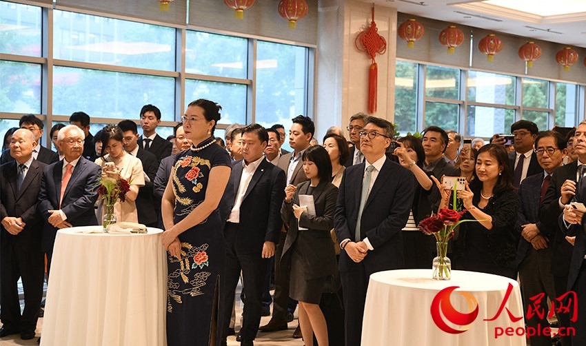 招待會現(xiàn)場。人民網(wǎng) 李帆攝