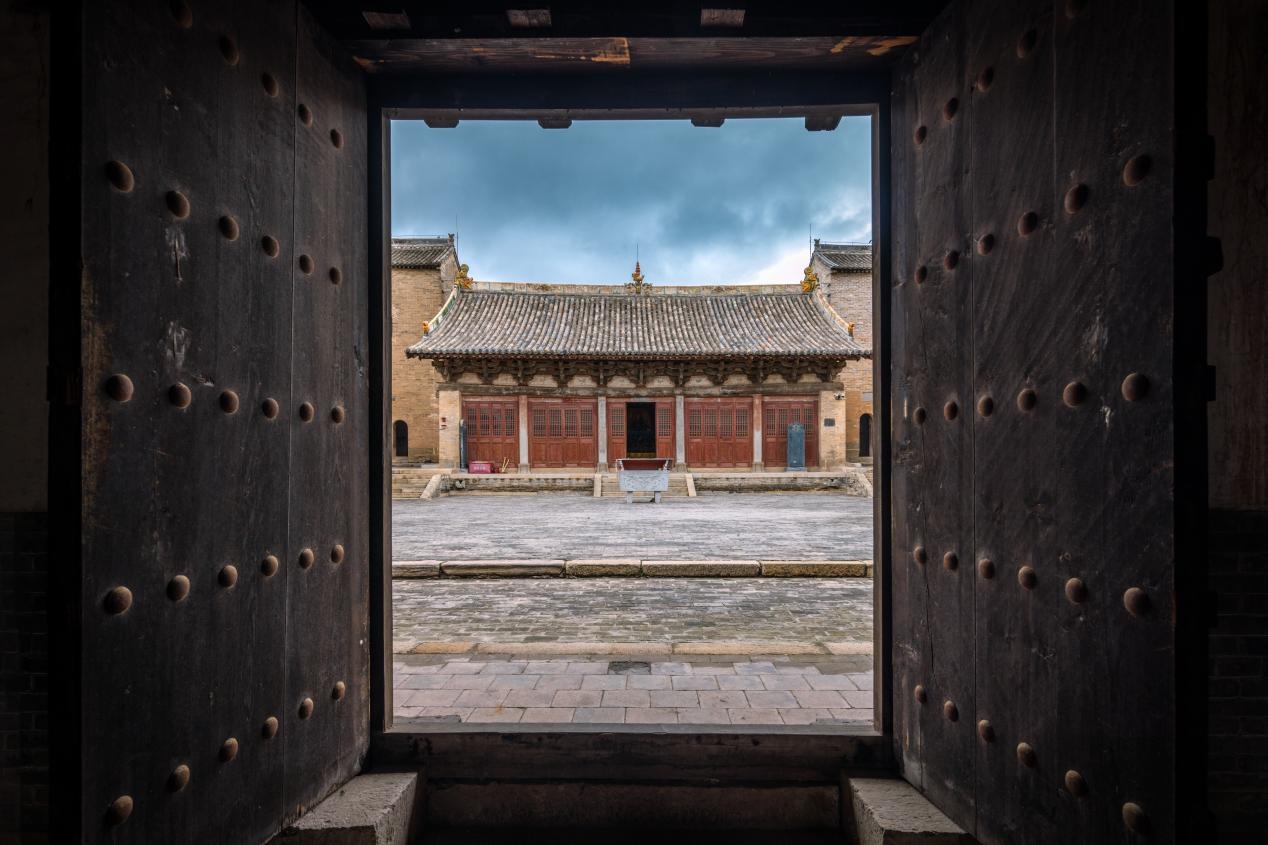 高平市崇明寺一角。蘇唐詩攝