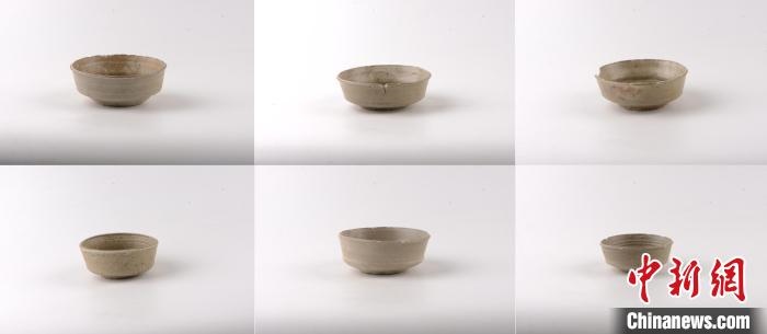 商周時(shí)期原始瓷碗。 寧波市文化遺產(chǎn)管理研究院供圖