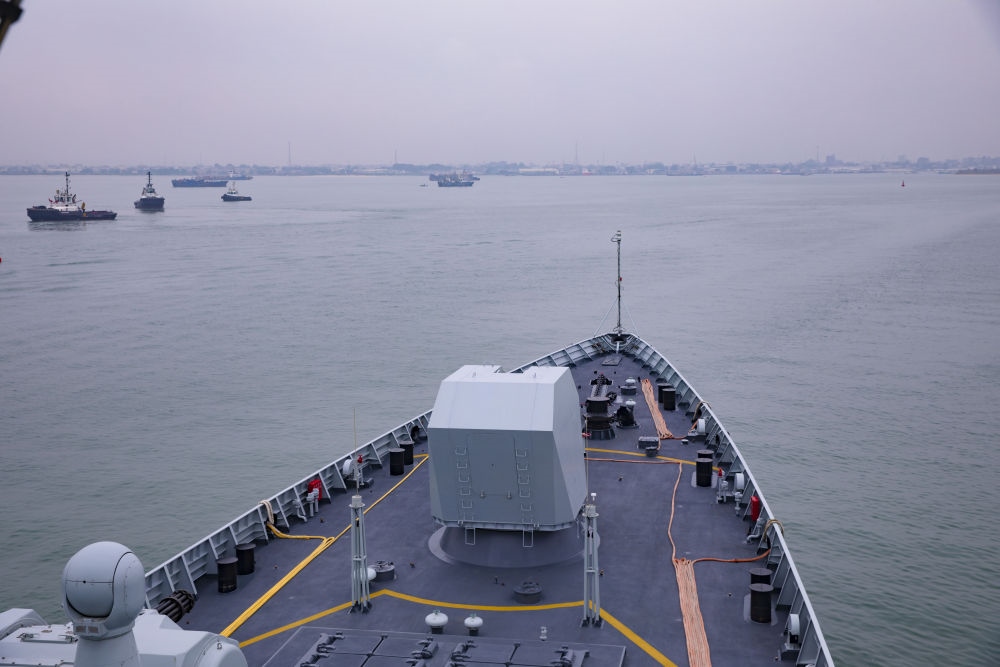 2023年7月14日，中國海軍第43批護航編隊南寧艦駛入剛果（布）黑角港，開始對剛果（布）進行為期4天的友好訪問。