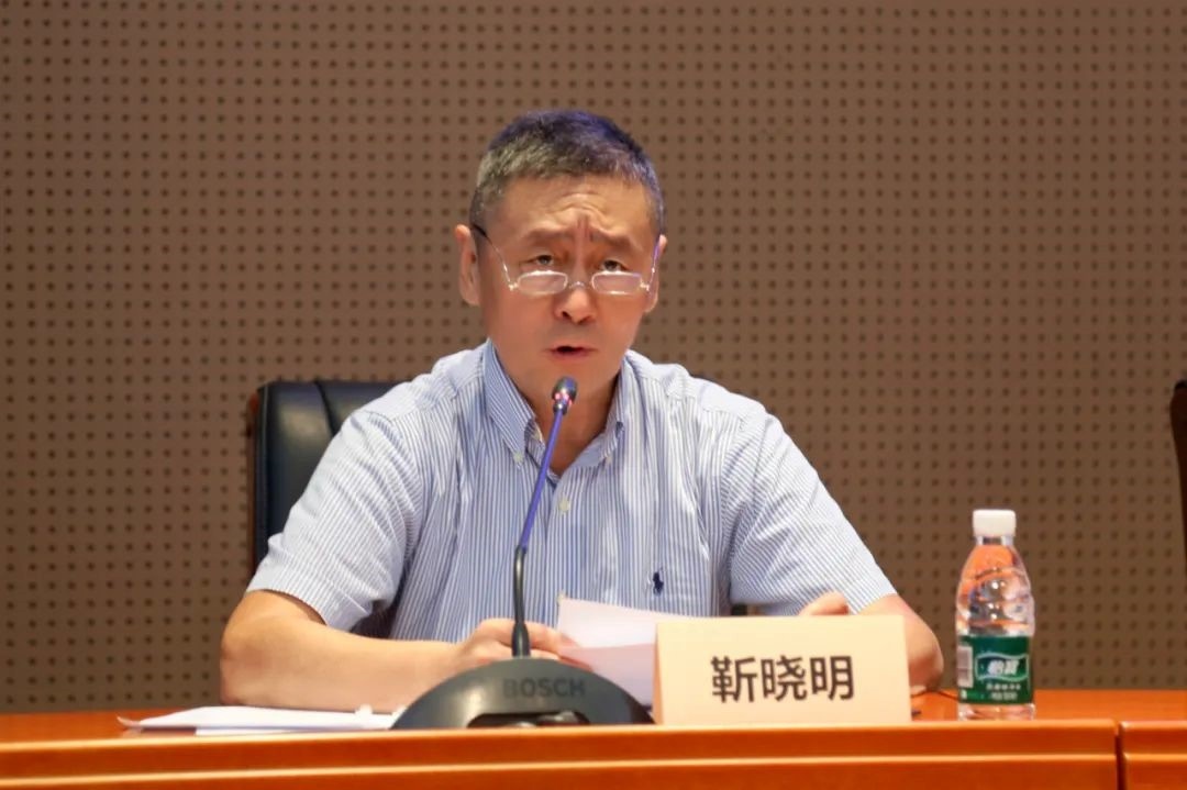 科技外交專(zhuān)家委員會(huì)主任委員、科技部國(guó)際合作司原司長(zhǎng)靳曉明致辭。主辦方供圖