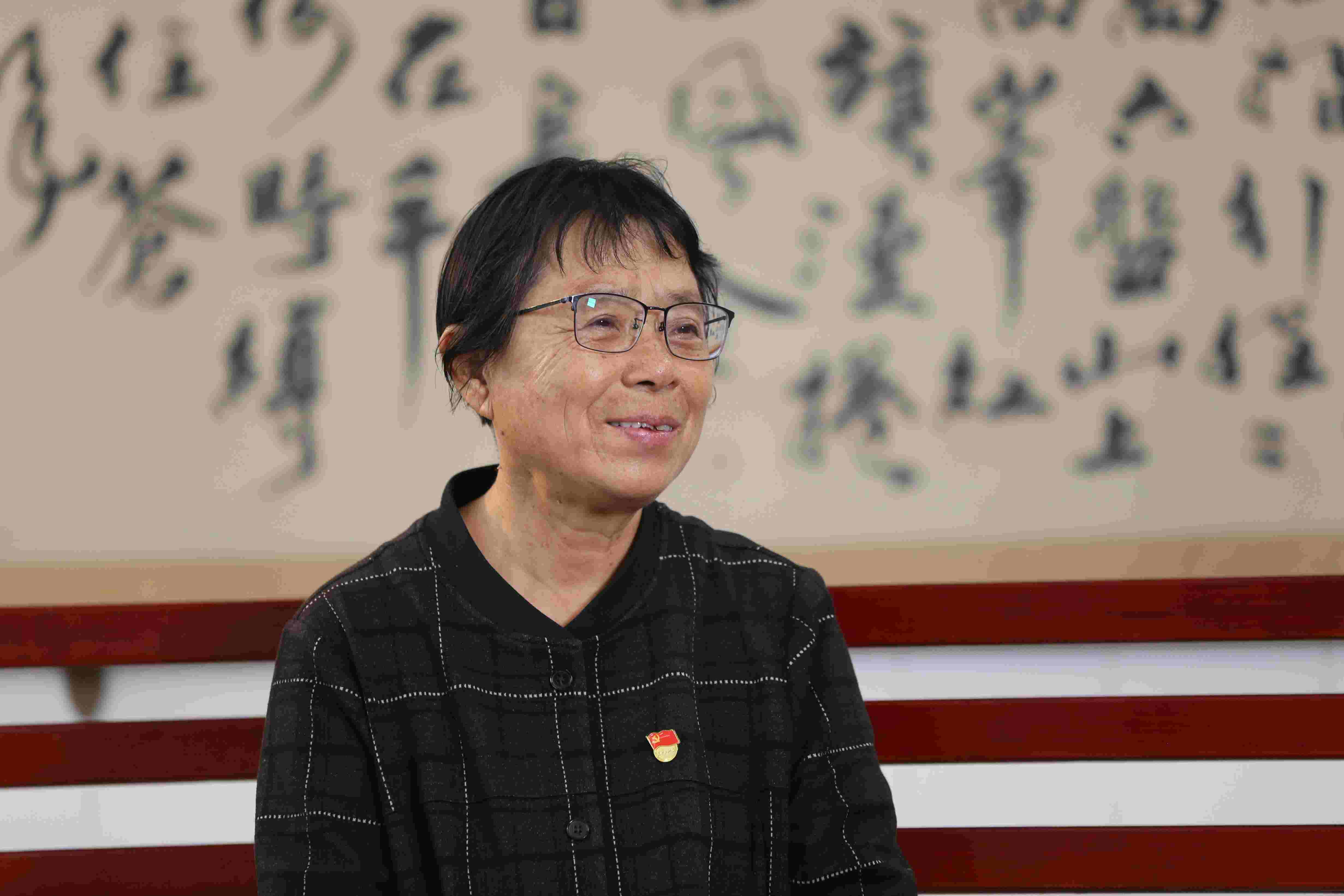 張桂梅。人民網(wǎng)記者 李發(fā)興攝