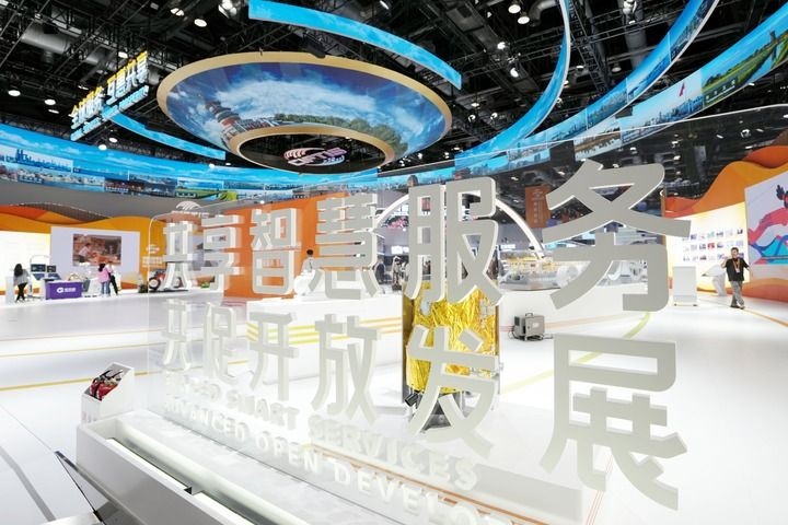 這是2024年9月11日拍攝的國家會議中心內(nèi)景。新華社記者 鞠煥宗 攝