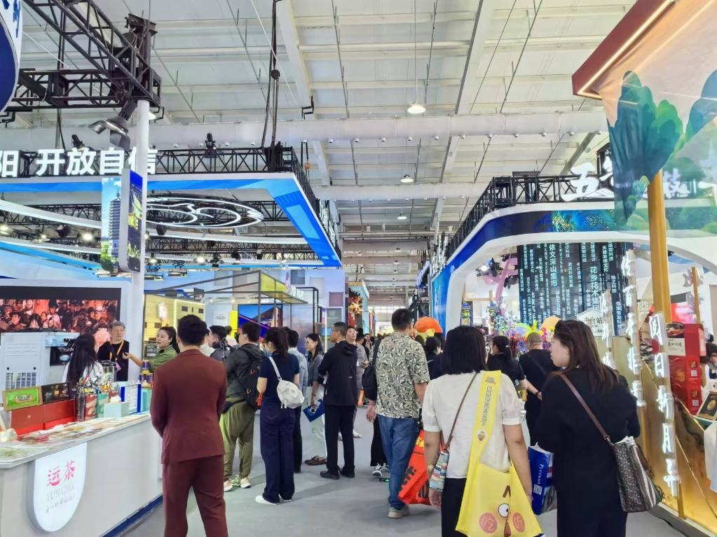 圖為2024年服貿(mào)會展區(qū)現(xiàn)場。 新華社記者 魏玉坤 攝