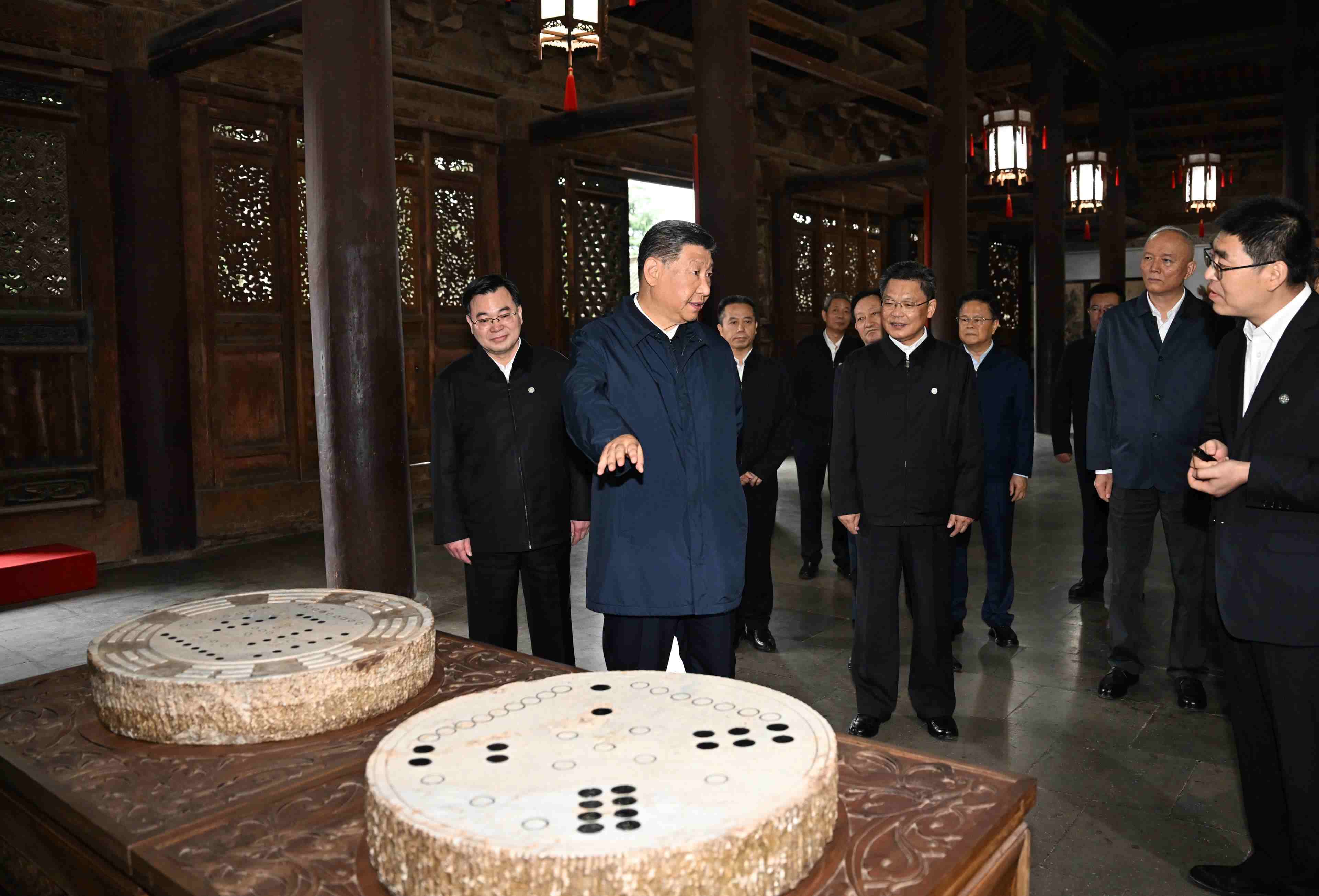 2024年9月10日，習(xí)近平總書記在甘肅天水考察了全國重點文物保護單位伏羲廟。
