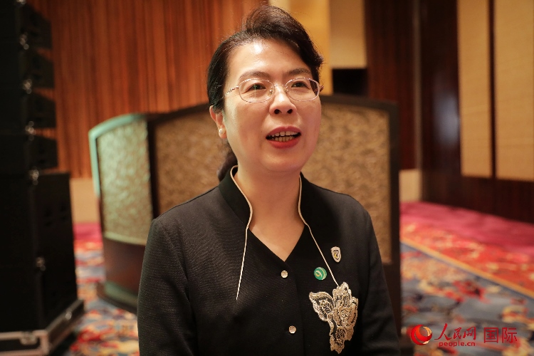 北京外國語大學(xué)亞洲學(xué)院院長、中國馬來研究中心主任蘇瑩瑩教授接受人民網(wǎng)采訪。人民網(wǎng) 王婧攝