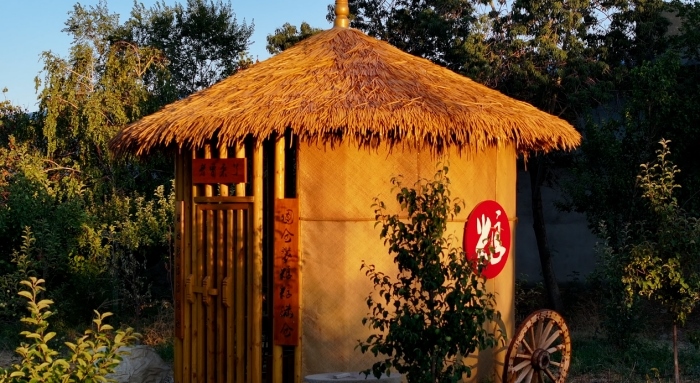 老奇臺(tái)人民法庭“土圓倉(cāng)”調(diào)解室。老奇臺(tái)人民法庭供圖