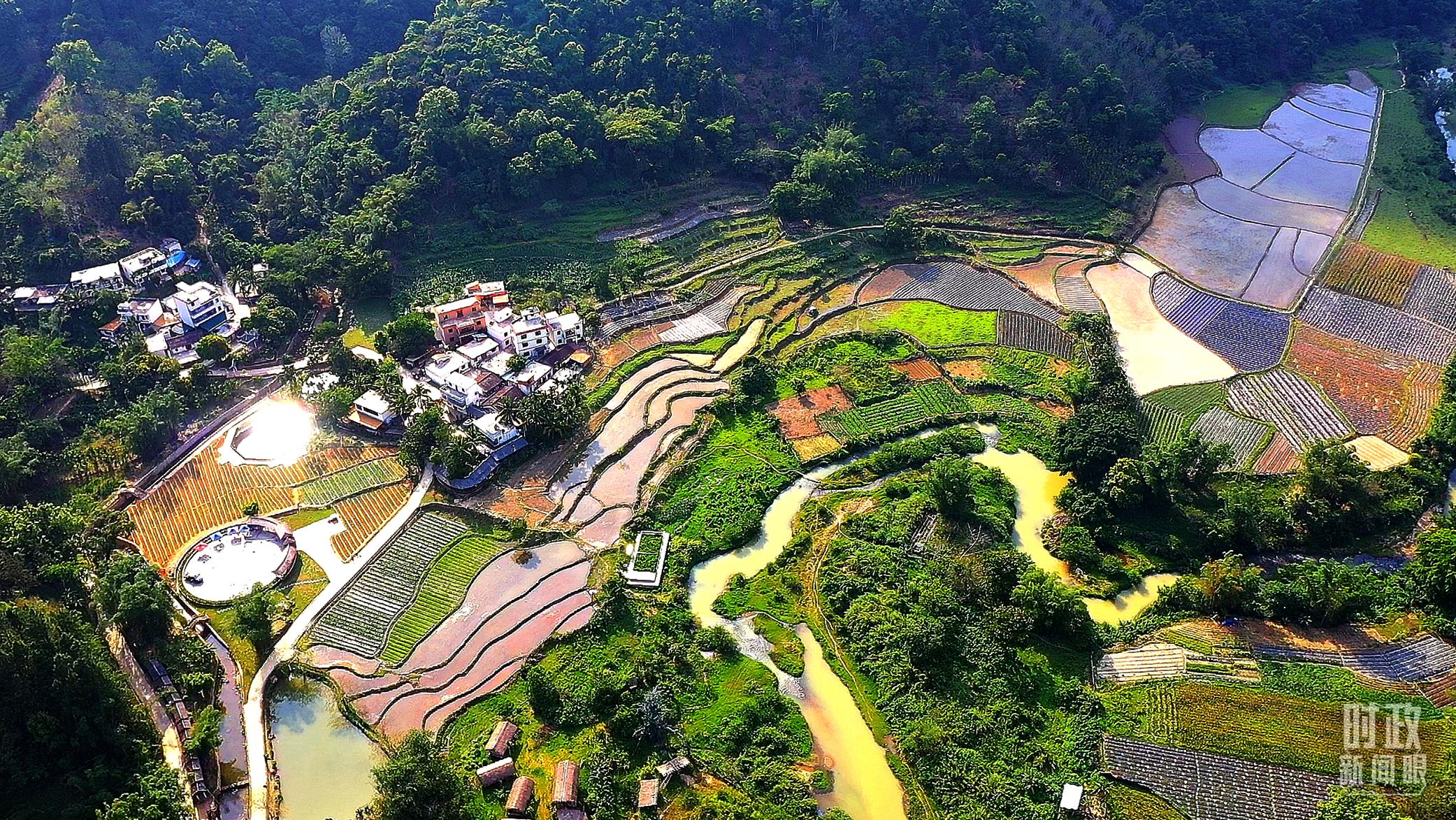 海南省五指山市水滿鄉(xiāng)毛納村。（總臺央視記者劉琦拍攝）