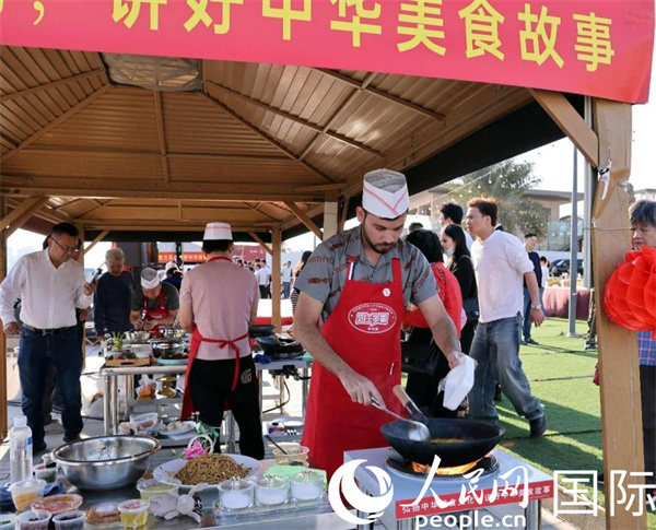 參賽一景。人民網(wǎng)記者管克江攝