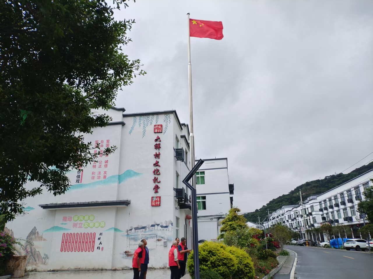 永興村一景（永興現(xiàn)為六祥行政村下的自然村之一）。蒼南縣金鄉(xiāng)鎮(zhèn) 供圖