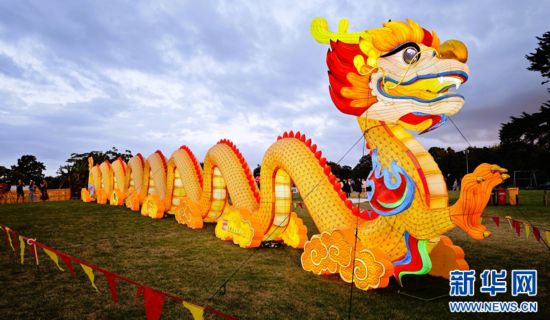 圖為2025年奧克蘭元宵燈節(jié)現(xiàn)場。（圖片由奧克蘭中國文化中心提供）