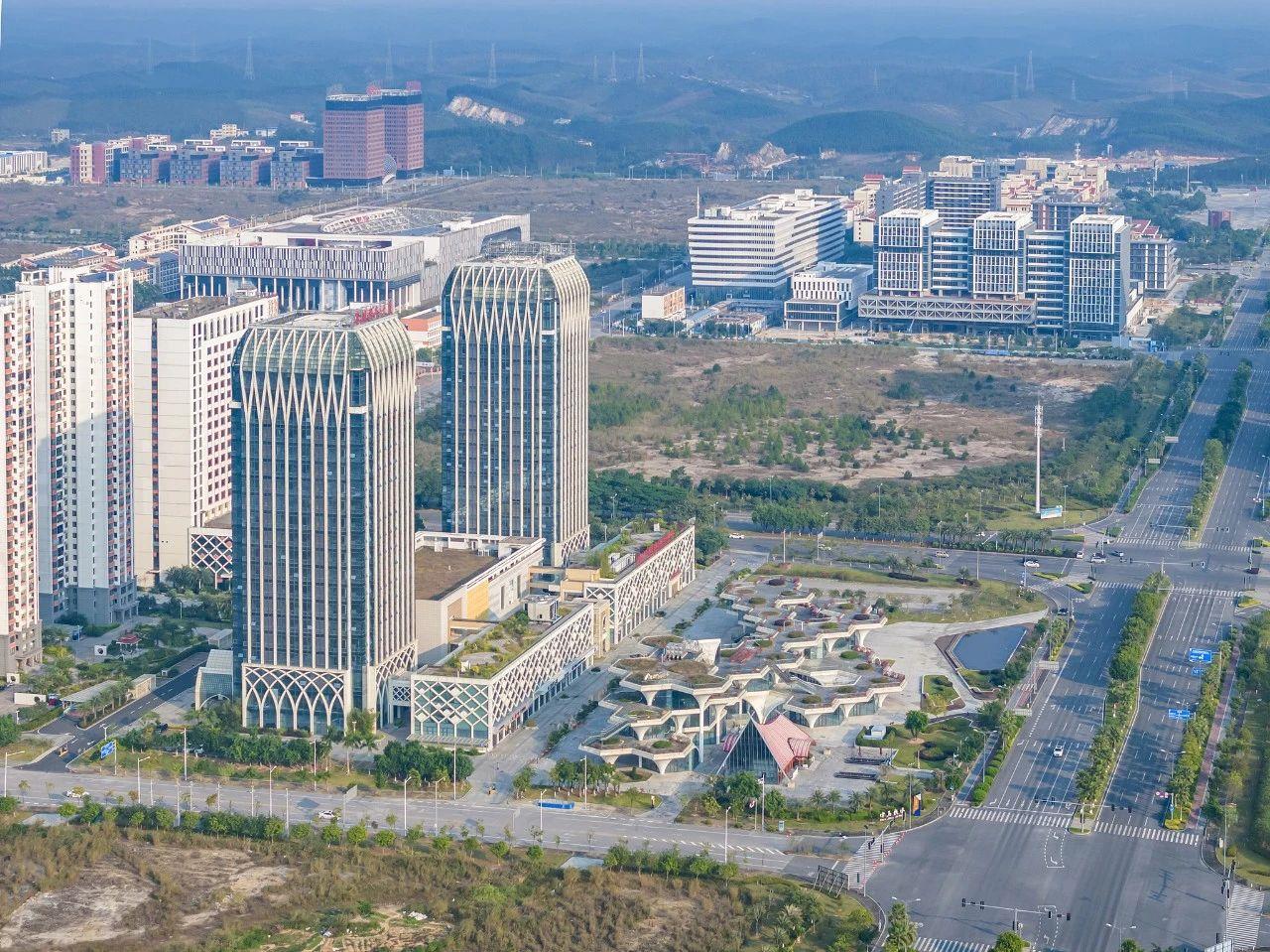 2023年11月，廣西欽州，航拍中國—馬來西亞欽州產業(yè)園區(qū)。